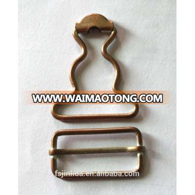 high quality metal plating buckle for garmen